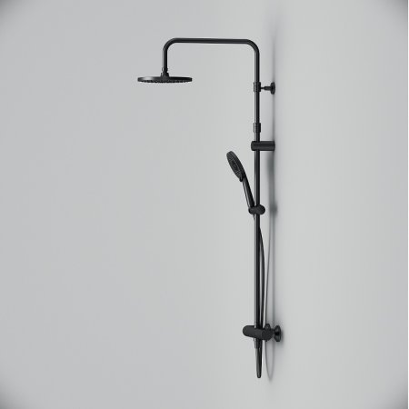 Душевая система AM.PM X-Joy F0785A422 с термостатом Черная матовая 