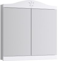 Зеркальный шкаф Aqwella Франческа 85 FR0408 Белый