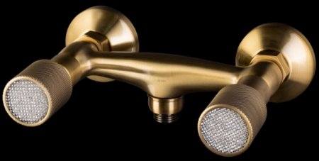 Смеситель для душа Boheme Royal Cristal 314-Royal/CRST Бронза 