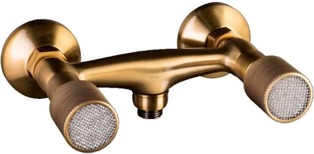 Смеситель для душа Boheme Royal Cristal 314-Royal/CRST Бронза 