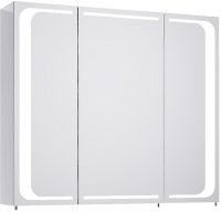 Зеркальный шкаф Aqwella 5 Stars Милан 80 Mil.04.08 Белый