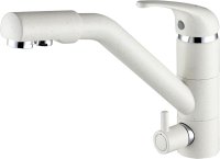 Смеситель Paulmark Hessen He213017-331 для кухонной мойки, белый Смеситель Paulmark Hessen He213017-331 для кухонной мойки, белый