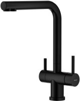 Смеситель для кухни с подключением фильтра Splenka S70.61.06, черный