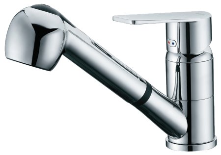 Смеситель для кухонной мойки D&K Lessing Rhein DA1322501 с вытяжной лейкой 