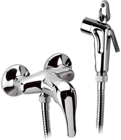 Гигиенический душ со смесителем Remer C332DP Хром 