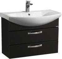 Тумба под раковину Aquaton Ария 80 М 1A140801AA950 подвесная Черная