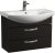 Тумба под раковину Aquaton Ария 80 М 1A140801AA950 подвесная Черная 