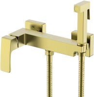 Гигиенический душ со смесителем Raglo R01.51.03, сатин золотой