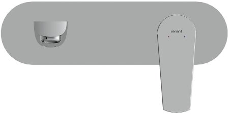 Смеситель для раковины Cersanit Moduo 64096 Хром 