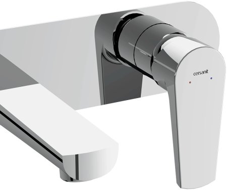 Смеситель для раковины Cersanit Moduo 64096 Хром 