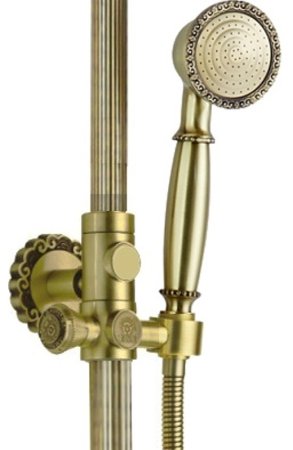 Душевая система ZorG Antic A118DS-BR Бронза 