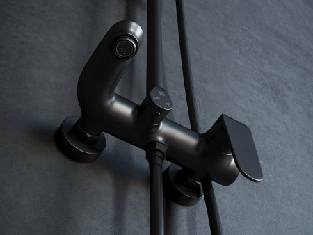 Душевая система Laguraty 7000 Черная 