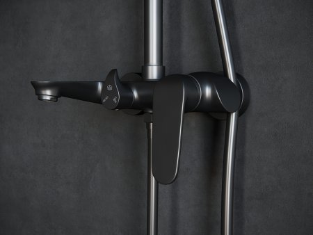 Душевая система Laguraty 7000 Черная 