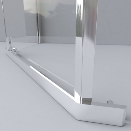 Душевой уголок Vincea Stresa VSP-1S900CL 90х90 см. хром , стекло прозрачное 