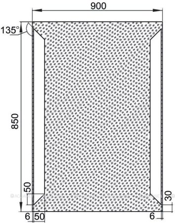Зеркало Aquanet Сорренто 9085 LED 