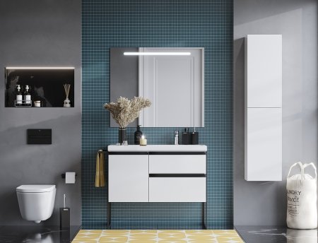 Зеркало Roca The Gap 100 ZRU9302809 с подсветкой с системой антизапотевания 