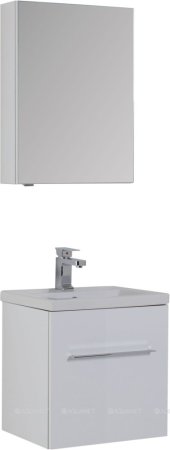 Зеркало-шкаф Aquanet Порто 50 белый 