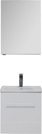 Зеркало-шкаф Aquanet Порто 50 белый 