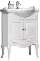 Тумба под раковину Opadiris Брунелла 65 00-00000474 Белая матовая