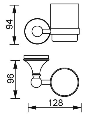 Стакан Aquanet 5584 