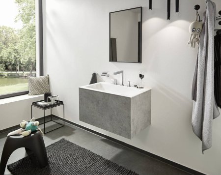 Смеситель Hansgrohe Finoris 160 76034000 для раковины, хром 