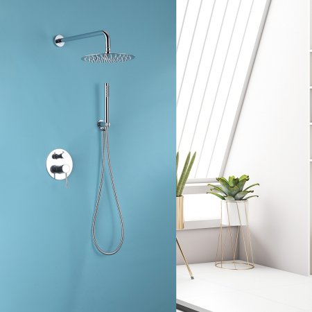 Душевая система Abber Emotion AF8818 Хром 