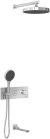 Душевая система Vincea Inspire VSFW-432TI2CH с термостатом Хром 