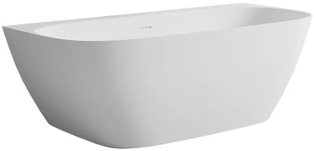 Ванна из искусственного камня Salini Sofia Wall 170х80 102522M Белая матовая 