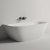 Ванна из искусственного камня Salini Sofia Wall 170х80 102522M Белая матовая 