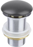 Донный клапан Bronze de Luxe SCANDI 1003G, серый