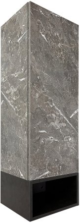 Шкаф пенал Style Line Мальта 36 ЛС-00002294 подвесной Рускеала 