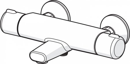 Термостат Oras Nova 7462U для ванны с душем 