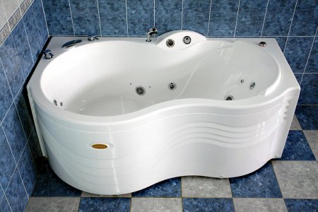 Акриловая ванна Радомир Паллада Комфорт Chrome левая 