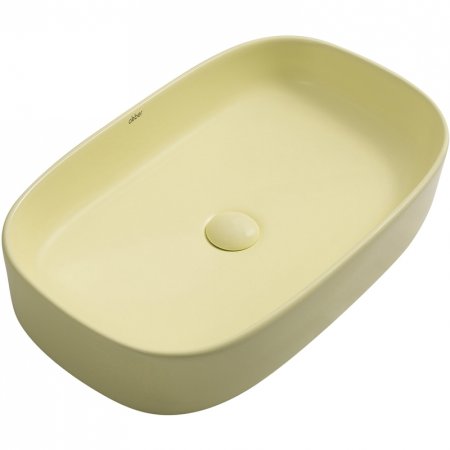 Раковина-чаша Abber Rechteck 61 AC2209MY Желтая матовая 