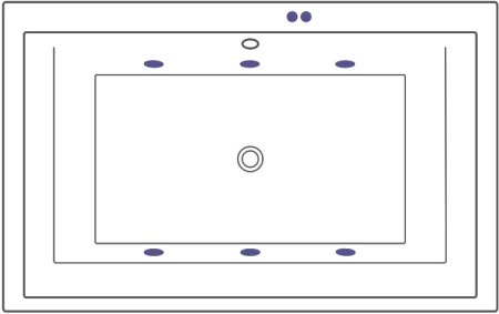 Акриловая ванна Excellent Crown Lux WAEX.CRO19.SOFT 190x120 