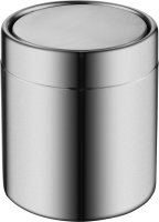Ведро для мусора WeltWasser Teddy MT 1,5L 10000003991 Матовая сталь