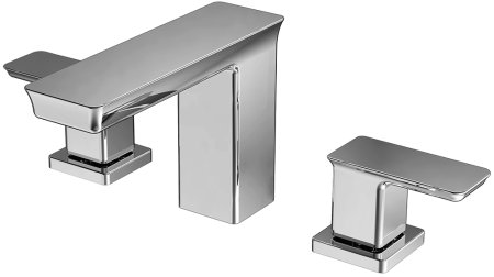 Смеситель для раковины на 3 отверстия Bravat Phillis F256101C-ENG, хром 