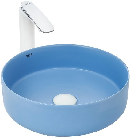 Раковина-чаша WeltWasser Elbach 3134 MBL 35 10000004518 Голубой матовый 