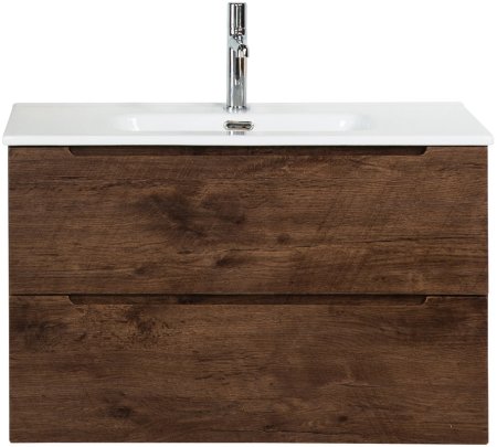 Тумба с раковиной BelBagno ETNA39-800/390-2C-SO-RW-P Rovere Moro 
