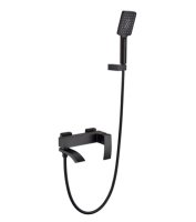 Смеситель Grocenberg GB8007BL для ванны, черный матовый