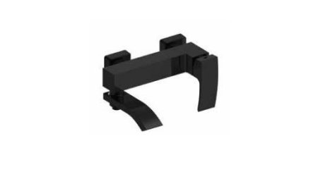 Смеситель Grocenberg GB8007BL для ванны, черный матовый 