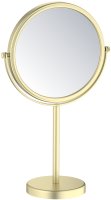 Зеркало косметическое TIMO Saona 13274/17, матовое золото