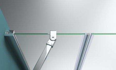 Душевая дверь BelBagno Etna 140 ETNA-B-11-60+80-C-Cr профиль Хром стекло прозрачное 