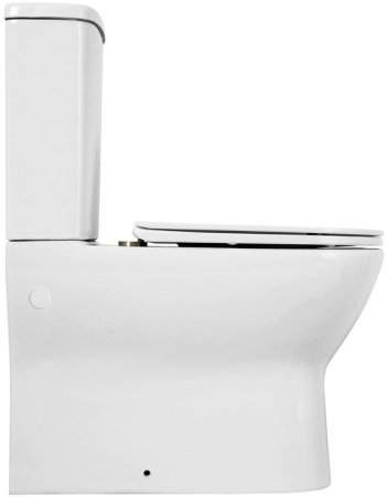 Унитаз компакт BelBagno Energia BB8134CPR/SC без бачка с сиденьем Микролифт 