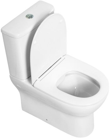 Унитаз компакт BelBagno Energia BB8134CPR/SC без бачка с сиденьем Микролифт 