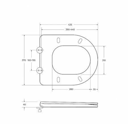 Унитаз компакт BelBagno Energia BB8134CPR/SC без бачка с сиденьем Микролифт 