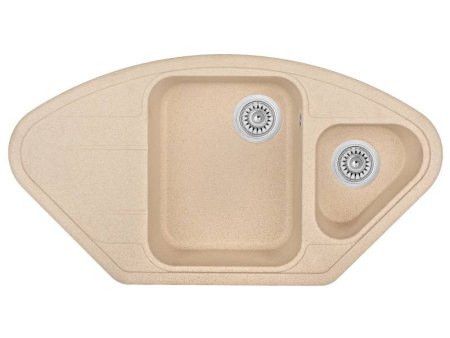 Мойка для кухни каменная Longran Lotus LTG 96х51 Саббиа 