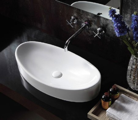 Раковина Gid Tr4898, накладная 