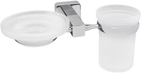 Стакан WasserKRAFT Lippe K-6526 с мыльницей 