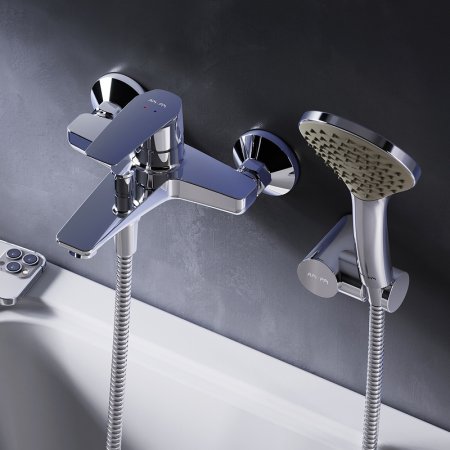 Смеситель для ванны AM.PM Gem F90A15000 Хром 